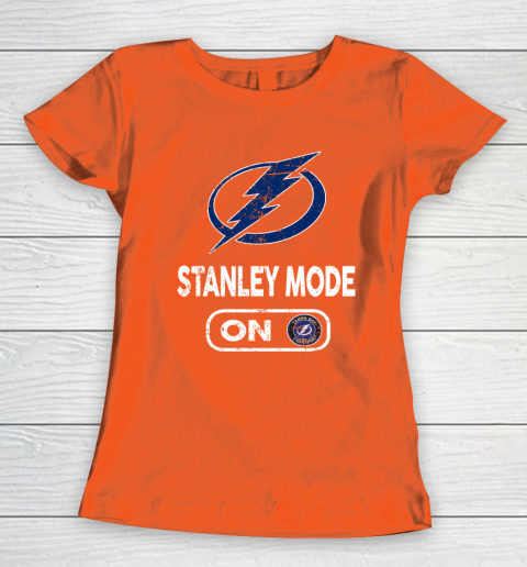 Tampa Bay Lightning Stanley Mode On Women's T-Shirt 3
