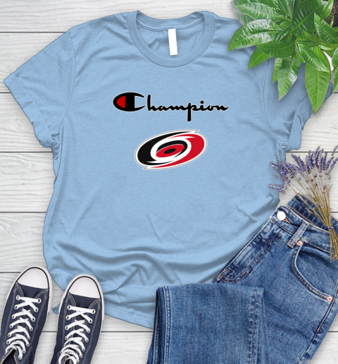 NHL Hockey Carolina Hurricanes Champion Shirt Women's T-Shirt 6