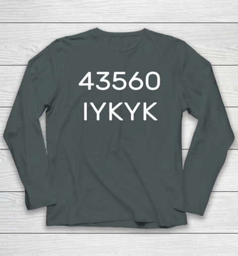 43560 IYKYK Long Sleeve T-Shirt 3