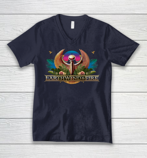 Earth Wind And Fire EWF V-Neck T-Shirt 2