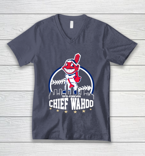 Chief Wahoo Shirt Cleveland Indians 1915 Forever V-Neck T-Shirt 7
