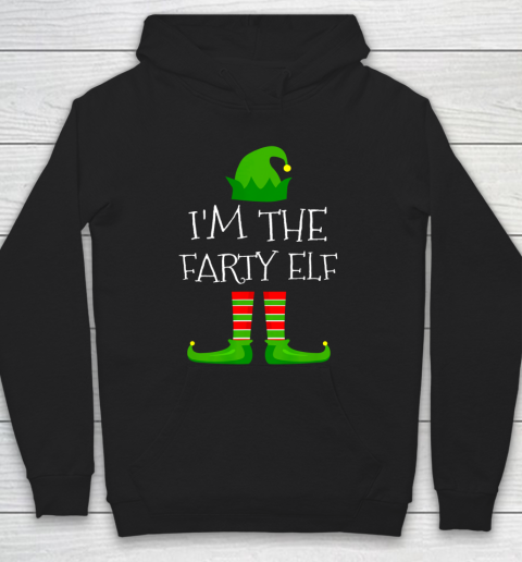 I m The Farty Elf Family Matching Christmas Pajama Gifts Hoodie