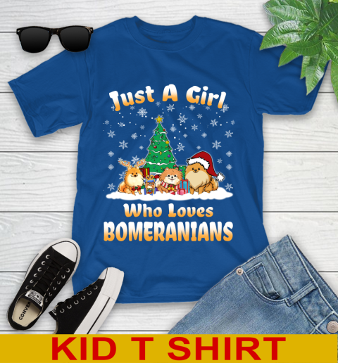 Christmas Just a girl who love pomeranians dog pet lover 106