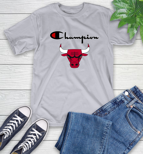 NBA Basketball Chicago Bulls Champion Shirt T-Shirt 4