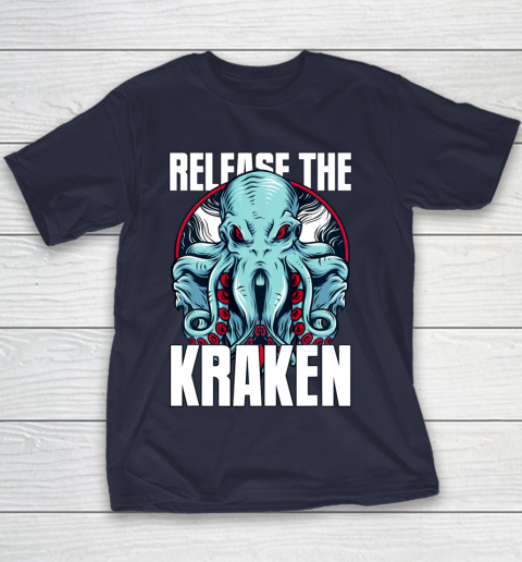 Release the Kraken Youth T-Shirt 2