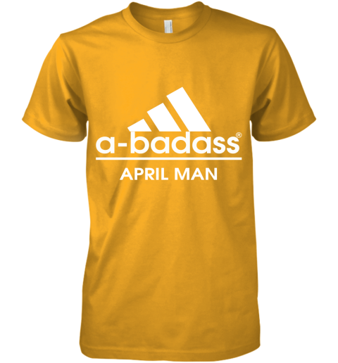 A Badass April Men Are Born In March Premium Men's T-Shirt