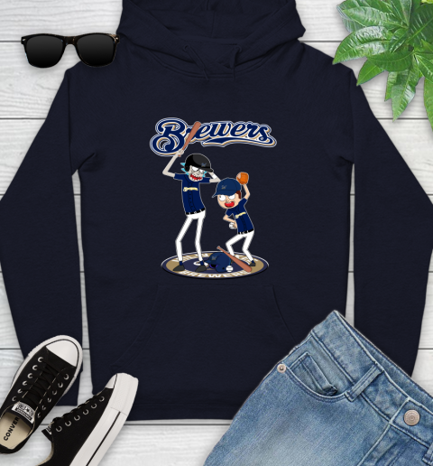 MLB Milwaukee Brewers Rick And Morty Baseball 140