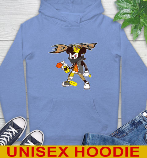 Anaheim Ducks NHL Hockey Mickey Peace Sign Sports Hoodie 11