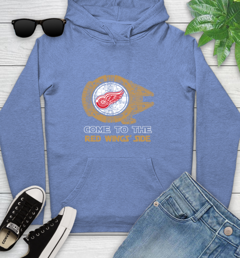 NHL Come To The Detroit Red Wings Wars Hockey Sports Youth Hoodie 13
