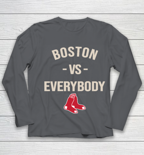 Boston Red Sox Vs Everybody Youth Long Sleeve 6