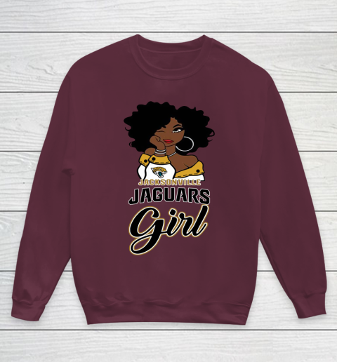 Jacksonville Jaguars Girl NFL Youth Sweatshirt 5
