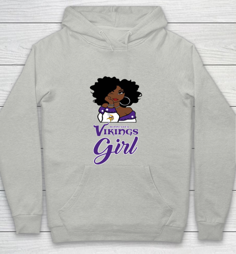Minnesota Vikings Girl NFL Youth Hoodie 2