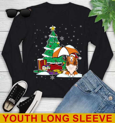 Sheltie Christmas Dog Lovers Shirts 117