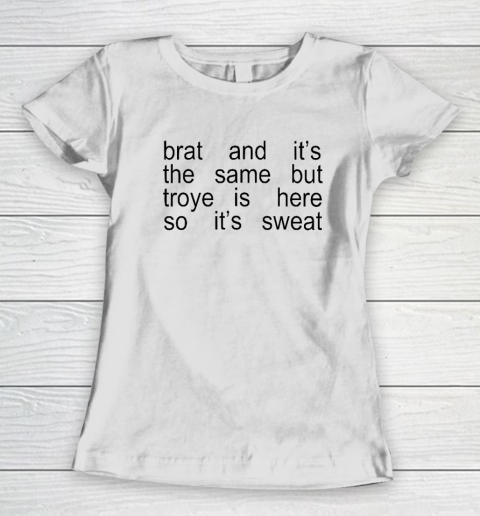 Sweat Tour  Sweat Brat Green Women's T-Shirt