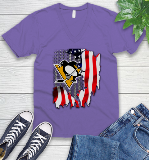 Pittsburgh penguins american flag shirt deals