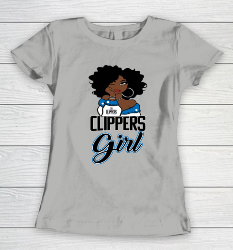 LA Clippers Girl NBA Women's T-Shirt 11