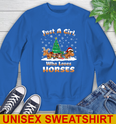 Christmas Just a girl who love horse 35