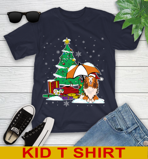 Sheltie Christmas Dog Lovers Shirts 239