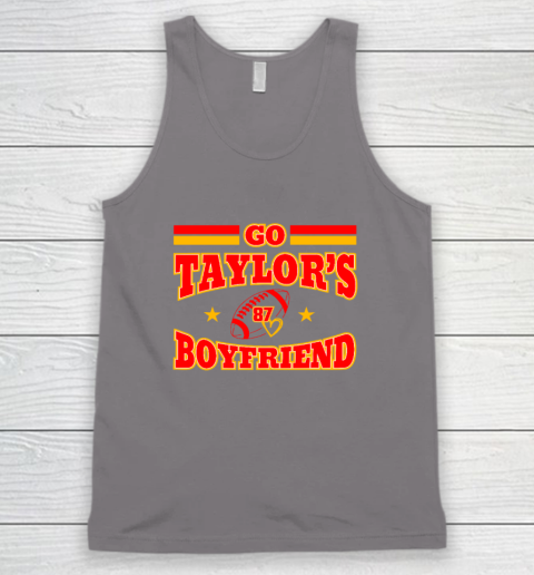 Go Boyfriend Football gift Fans Tank Top 5