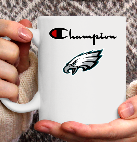 NFL Football Philadelphia Eagles Champion Shirt Ceramic Mug 11oz