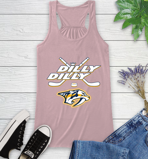 NHL Nashville Predators Dilly Dilly Hockey Sports Racerback Tank 11