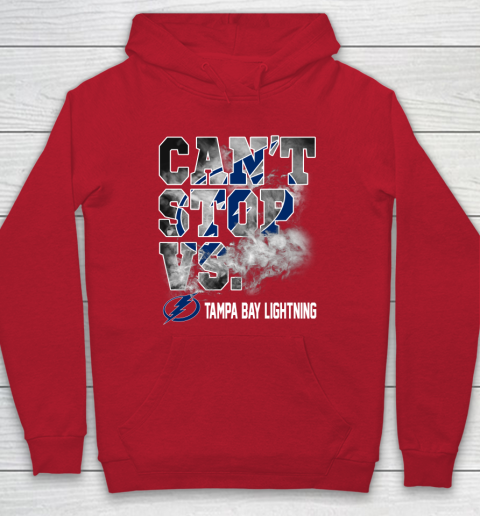 NHL Tampa Bay Lightning Hockey Can't Stop Vs Hoodie 7