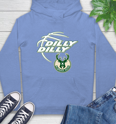 NBA Milwaukee Bucks Dilly Dilly Basketball Sports Hoodie 11