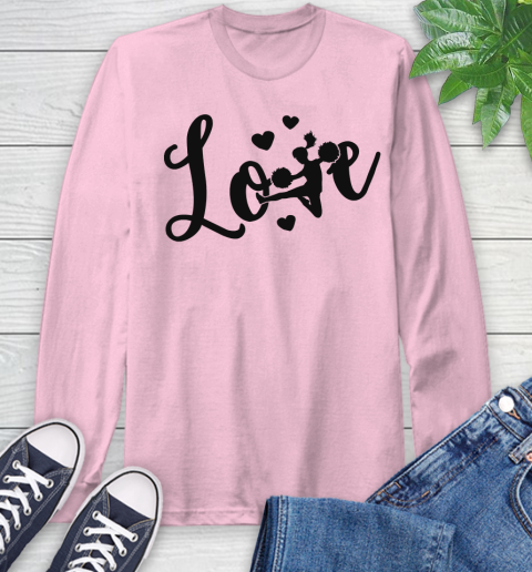 Mother S Day Funny Gift Ideas Apparel Love Cheer Mom Shirt Cheerleader Mom Gifts Family Mother T S Long Sleeve T Shirt Itees Global