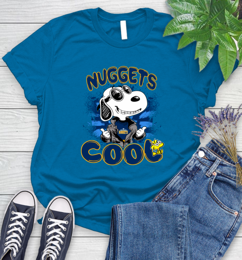 NBA Basketball Denver Nuggets Cool Snoopy Shirt Women's T-Shirt 8
