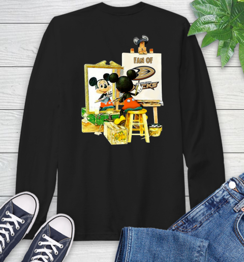 NHL Hockey Anaheim Ducks Mickey Drawing Shirt 54