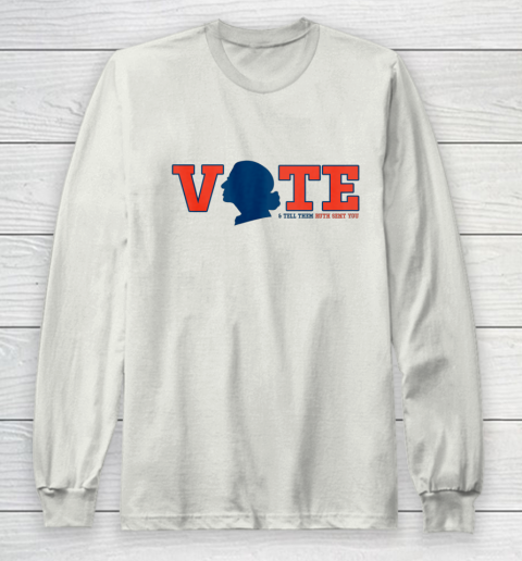 Vote Tell Them Ruth Sent You RBG Vote Shirt Notorious Long Sleeve T-Shirt 9