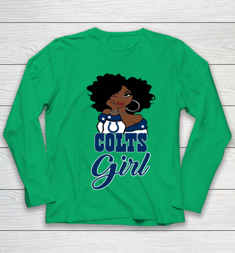 Indianapolis Colts Girl NFL Youth Long Sleeve 6