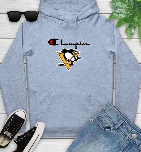 NHL Hockey Pittsburgh Penguins Champion Shirt Youth Hoodie 7