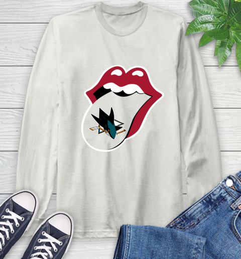 San Jose Sharks NHL Hockey Lips I Root For My Team Adoring Fan 69