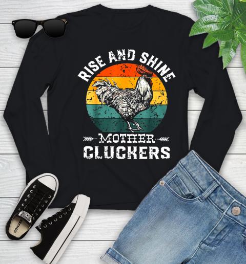 Rise And Shine Mother Cluckers Vintage Shirt 113
