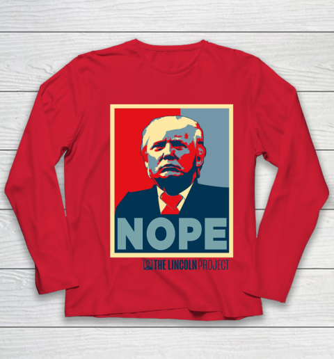 Lincoln Project Nope Youth Long Sleeve 7