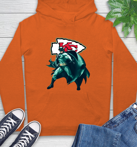 NFL Batman Football Sports Kansas City Chiefs Hoodie 5