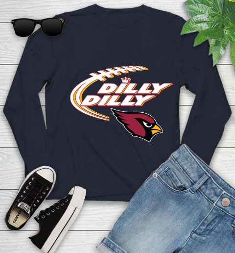 NFL Arizona Cardinals Dilly Dilly Football Sports Youth Long Sleeve 3
