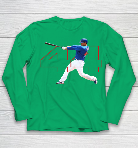 Anthony Rizzo Tshirt 44 Big Rizz Youth Long Sleeve