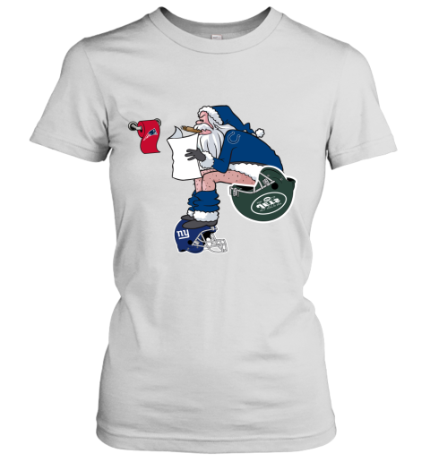 Santa Claus Indianapolis Colts Shit On Other Teams Christmas Women's T-Shirt