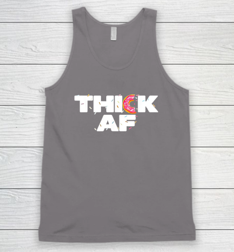 Thick AF Funny Donut Fitness Weightlifting Tank Top 6 Thick AF Funny Donut Fitness Weightlifting Tank Top - Image 6