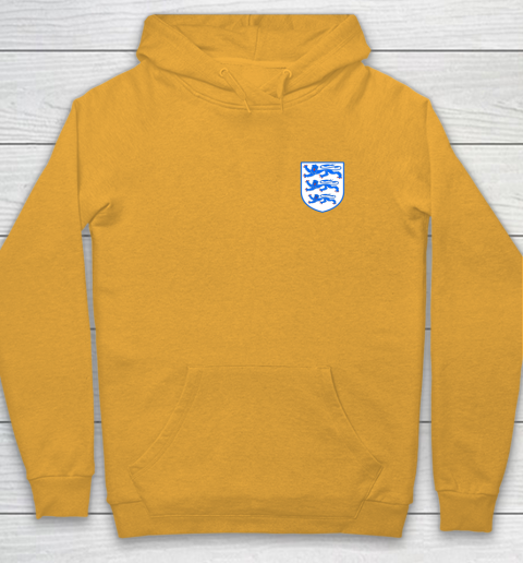 Three Lions On A Shirt European Football England Euro Hoodie 2