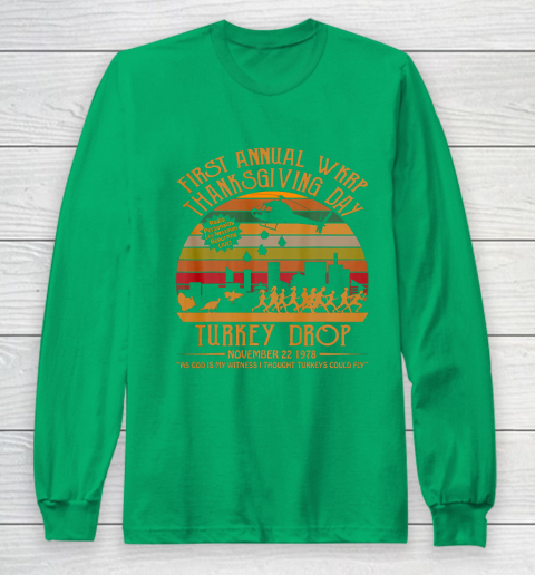 WKRP Thanksgiving Day Turkey Drop Long Sleeve T-Shirt 4