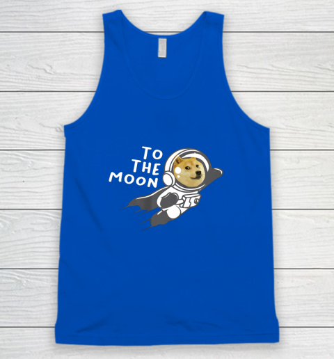 Dogecoin to the Moon Shirt Hodl Doge Coin Crypto Currency Tank Top 4