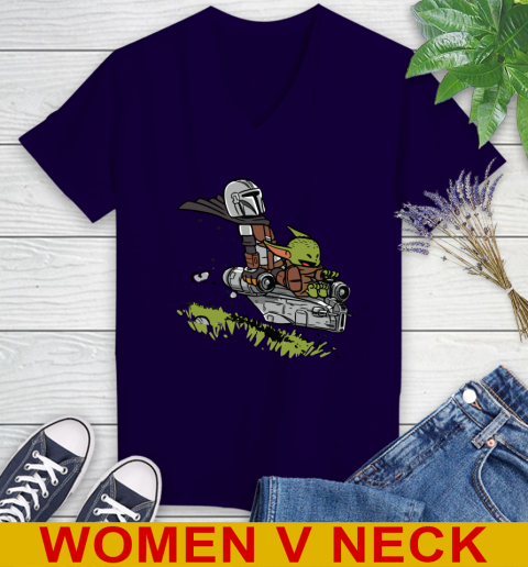 Baby Yoda and Mando Shirt 80