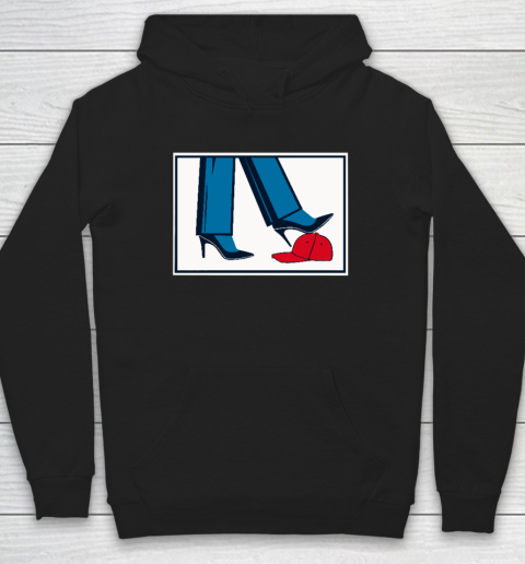 Kamala Harris Heels Stepping On Maga Hat Hoodie
