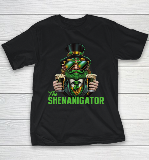 The Shenanigator, Funny Shenanigans Design For St Paddys Day Youth T-Shirt