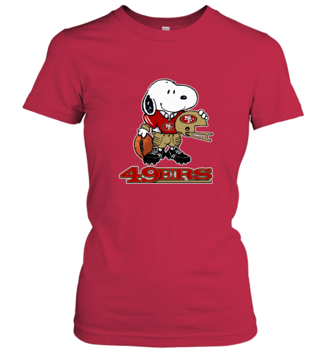 Snoopy A Strong And Proud San Francisco 49ers Player NFL Youth Sweatshirt 