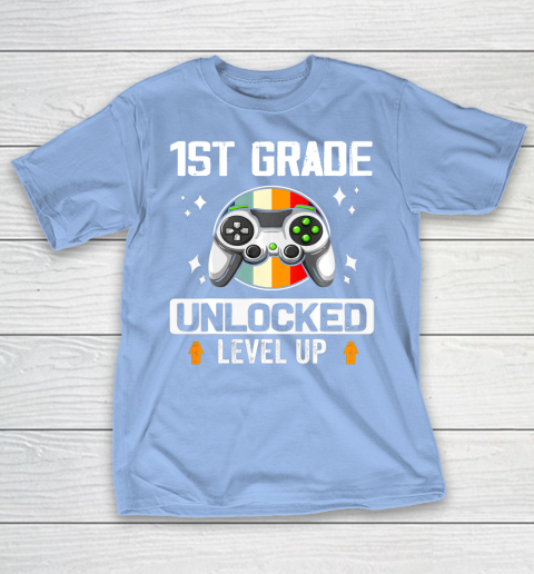 Kids Shirt Pre-K Level Unlocked Back To School Shirt 1st 2nd 3rd 4th Grade Shirt Video Game Shirt First Day Of School Gaming Boy Shirt