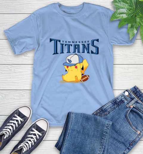 NFL Pikachu Football Tennessee Titans T-Shirt 11